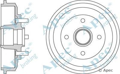APEC BRAKING drm9906 -  Тормозной барабан